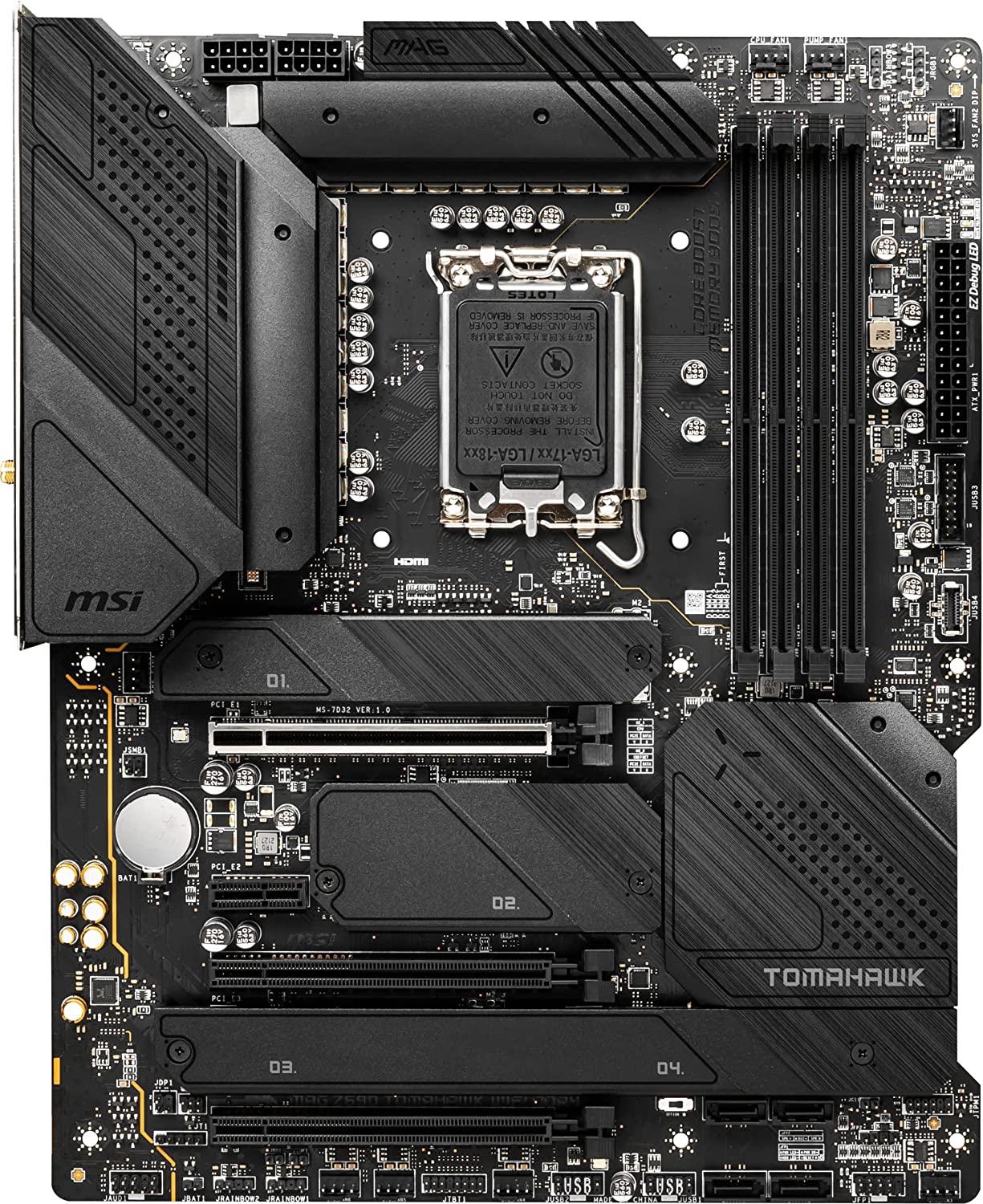 MSI Motherboard MAG Z690 TOMAHAWK WIFI DDR4 MSI Motherboard MAG Z690 TOMAHAWK WIFI DDR4